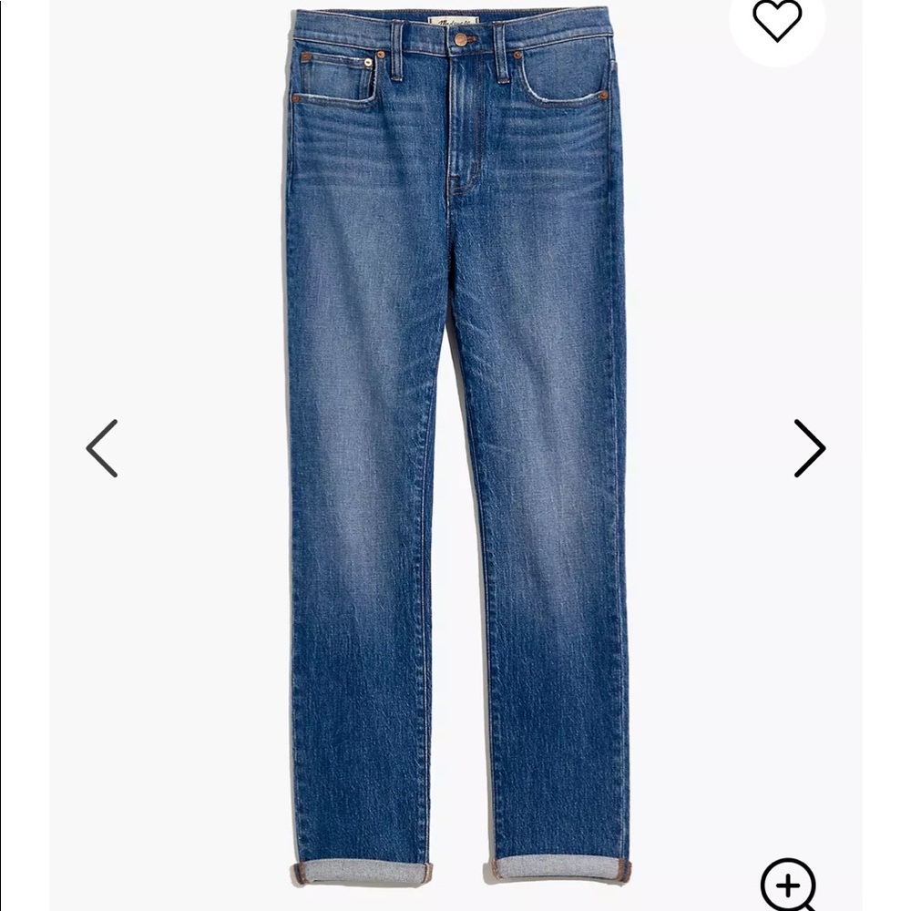 Madewell High-Rise Slim Boyjean